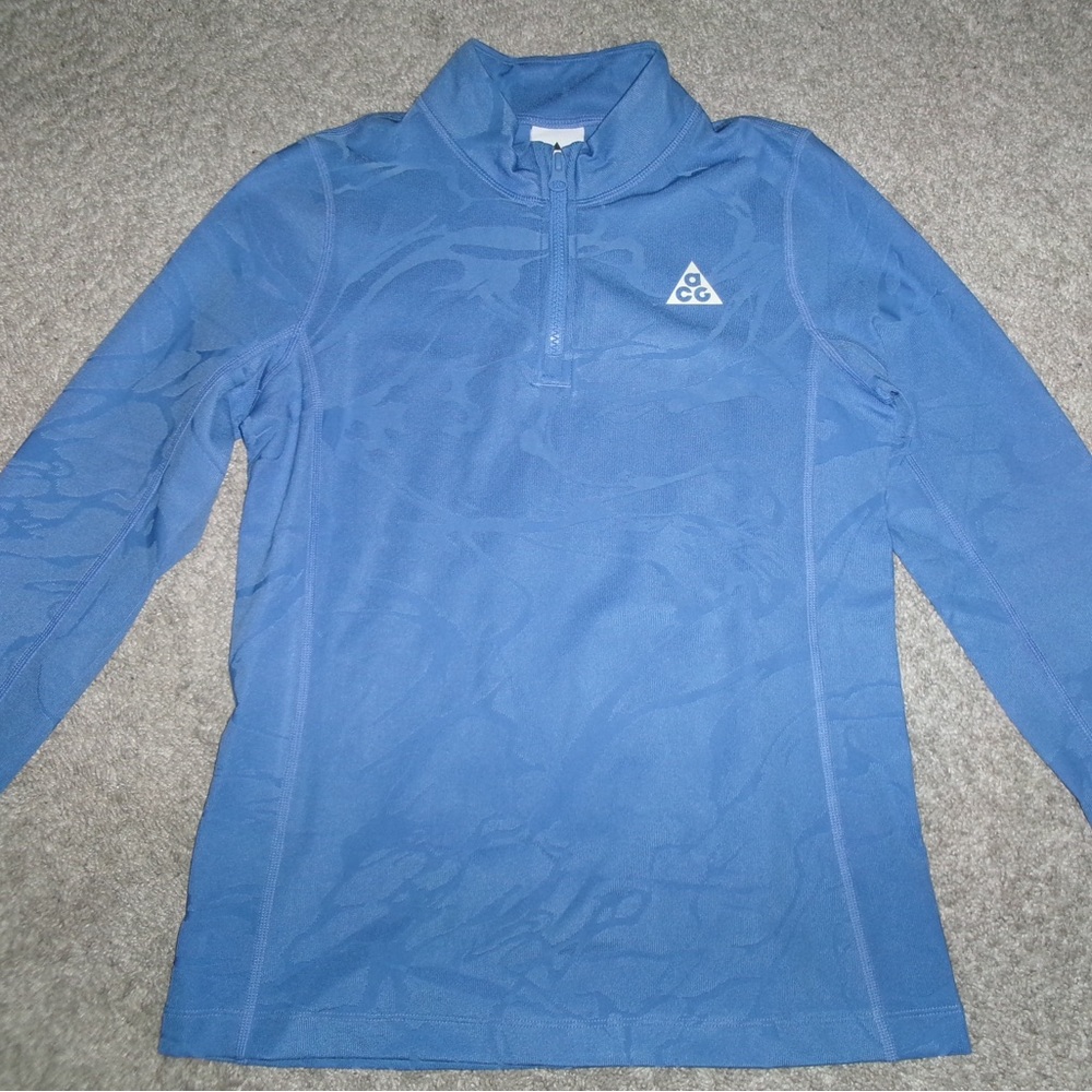 Nike ACG Blue Half-Zip Top